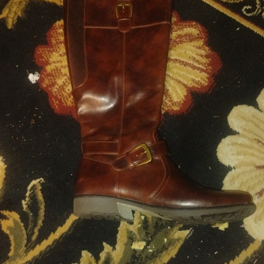 Women's Brown Leather Boots